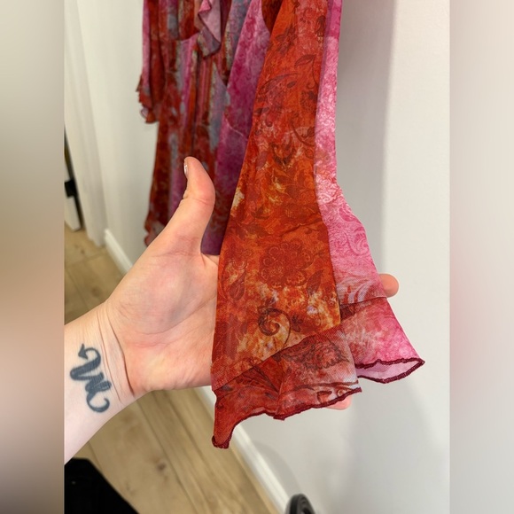 NWOT- URBAN OUTFITTERS- Marina Paisley Asymmetrical
Romper- XL - Picture 9 of 15